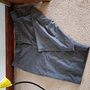 Hurley grey hurley shorts size 33